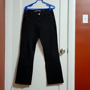 Inc black bootcut jeans